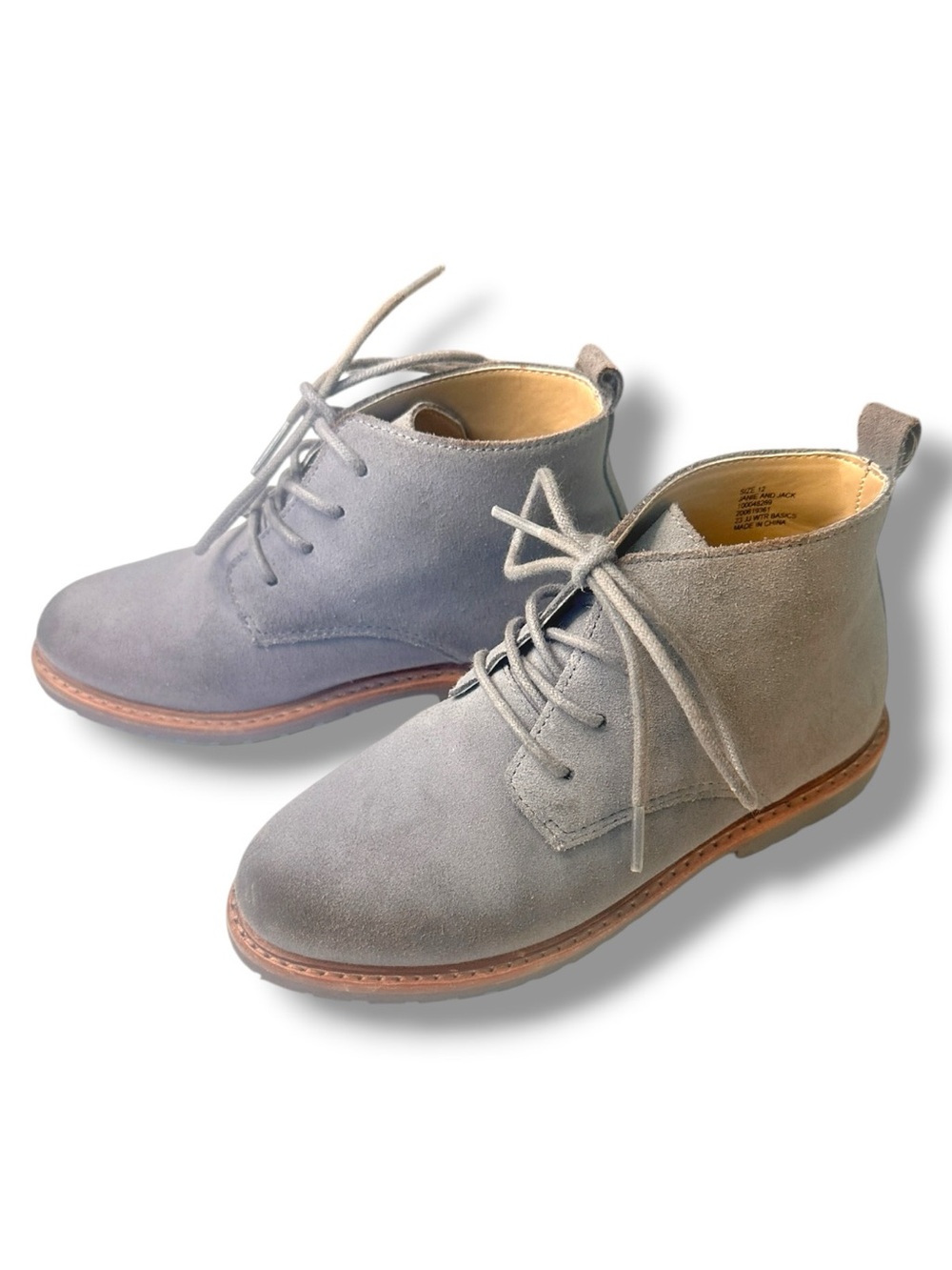 Janie and Jack - Classic Suede Boys Boot Size 12